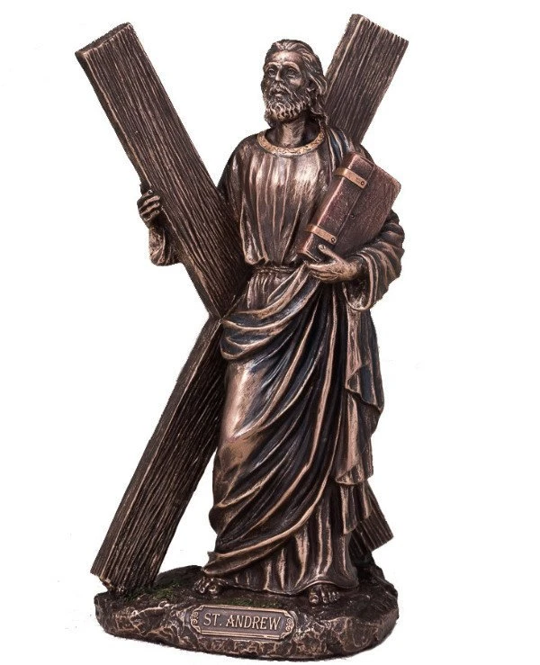Veronese - Figurine Apostle Andrew 22 cm х 9 cm 76020A4  Bronze