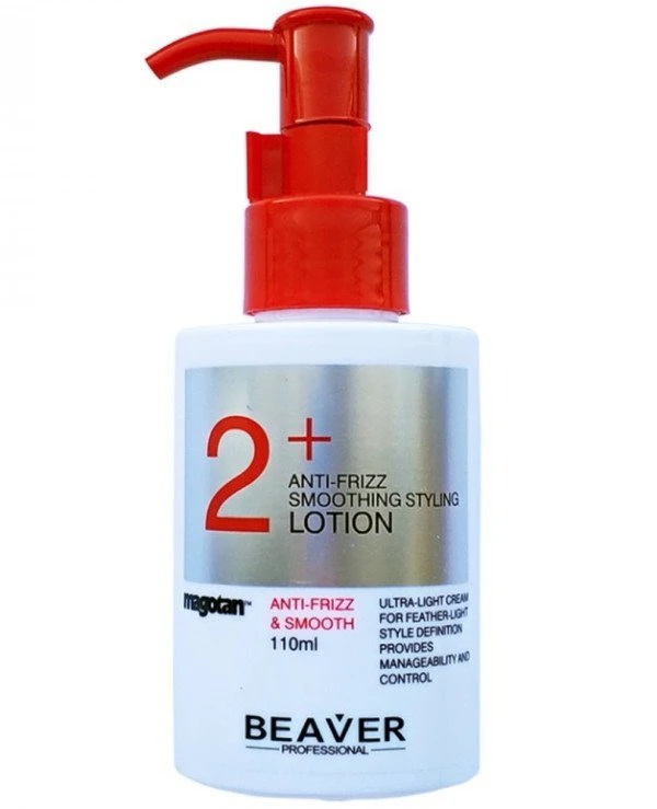 Beaver professional - Увлажняющий разглаживающий лосьон для сухих и непослушных волос с легкой фиксацией Magotan Anti-Frizz Smoothing Styling Lotion 110 мл