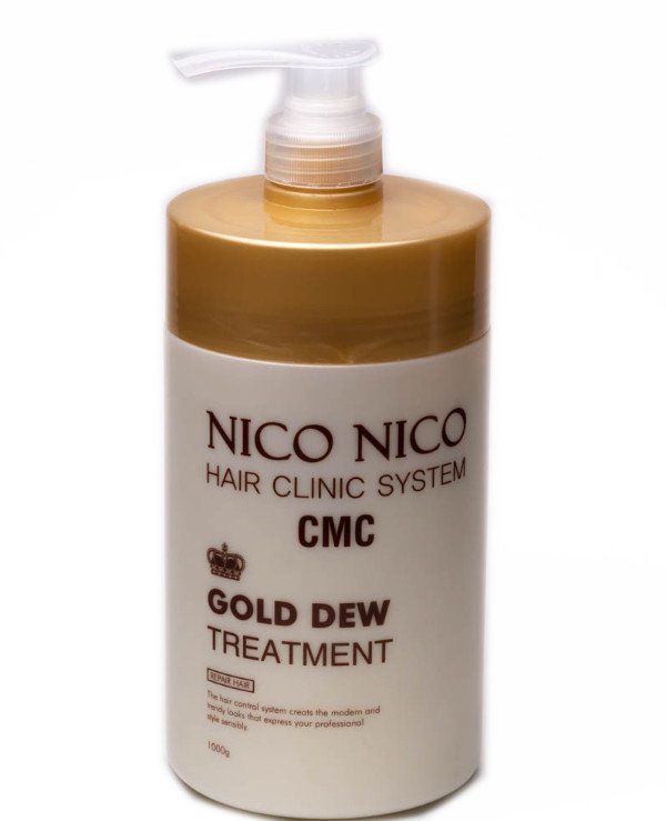 Aomi - Gold Hair Repair Mask Nico Nico Gold Dew Treatment 1000ml