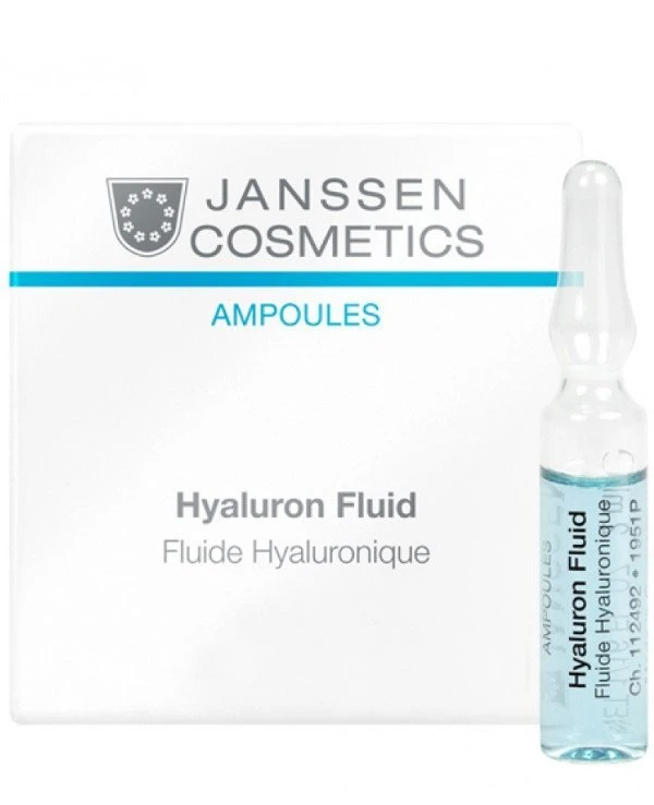 Janssen cosmetics Ультраувлажняющая сыворотка с гиалуроновой кислотой | Janssen Ampoules Hyaluron Fluid цена, фото, купить