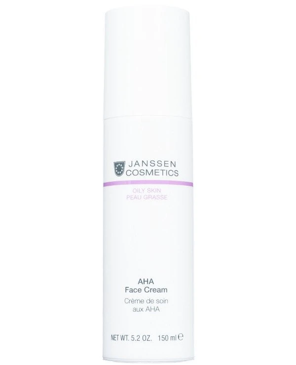 Janssen cosmetics Крем с АНА кислотами 10% | Oily Skin AHA Face Cream фото, цена, купить