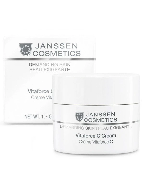 Janssen cosmetics Регенирирующий крем с витамином С | Demanding Skin Vitaforce C cream фото, цена, купить