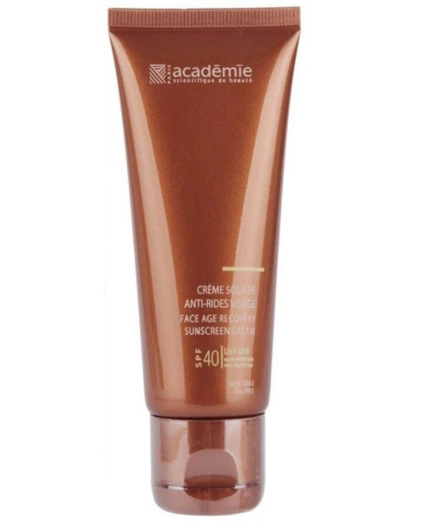 Academie - SPF 40+ Sun Regenerating Face Cream Face Age Recover Sunscreen Cream SPF 40 50ml