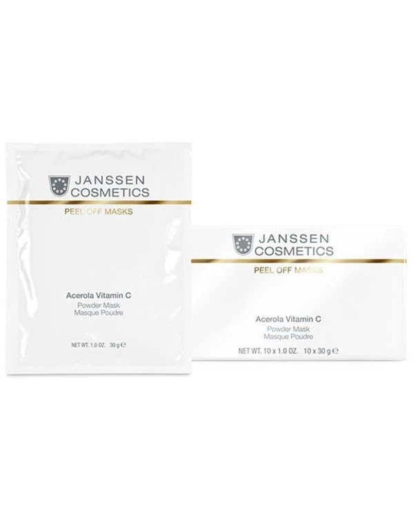 Janssen cosmetics - Альгинатная anti-age маска с экстрактами ацеролы и аронии Phytogen Powder Masks Acerola Pro Age 10 шт х 30 г