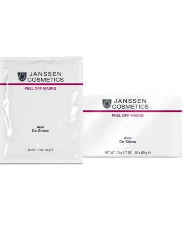Janssen cosmetics - Успокаивающая маска с экстрактами алоэ вера Phytogen Powder Masks Phytogen Aloe De Stress 10 шт х 50 г