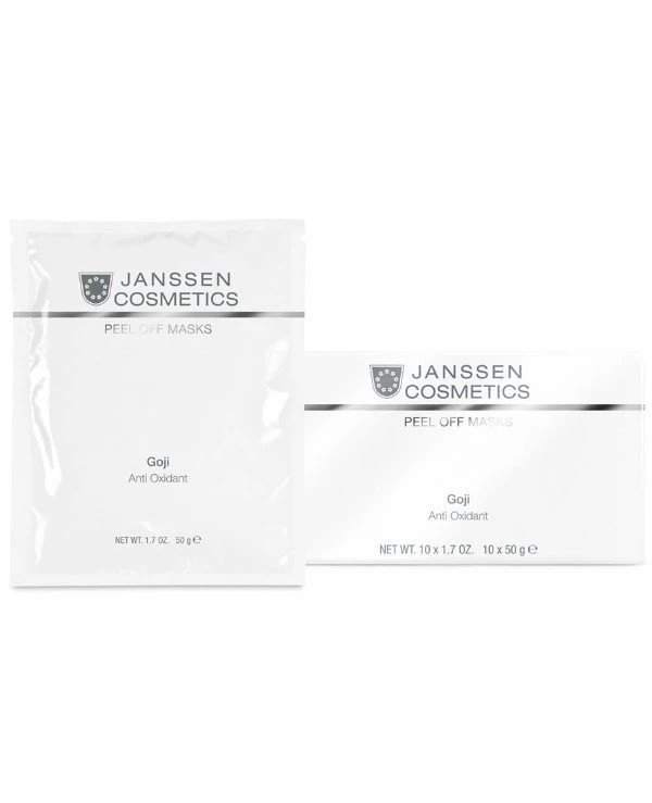 Janssen cosmetics - Ультраувлажняющая маска с облепихой и ягодами годжи Phytogen Powder Masks Peel off Masks Goji Anti Oxidant 10 шт х 50 г