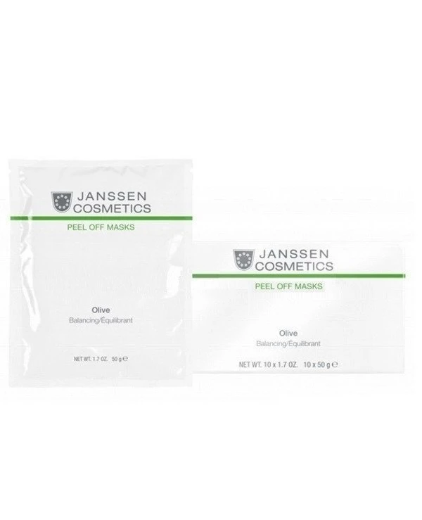 Janssen cosmetics - Ультраувлажняющая маска с маслом оливы и экстрактом оливковых листьев Phytogen Powder Masks Olive Smoothing 10 шт х 30 г
