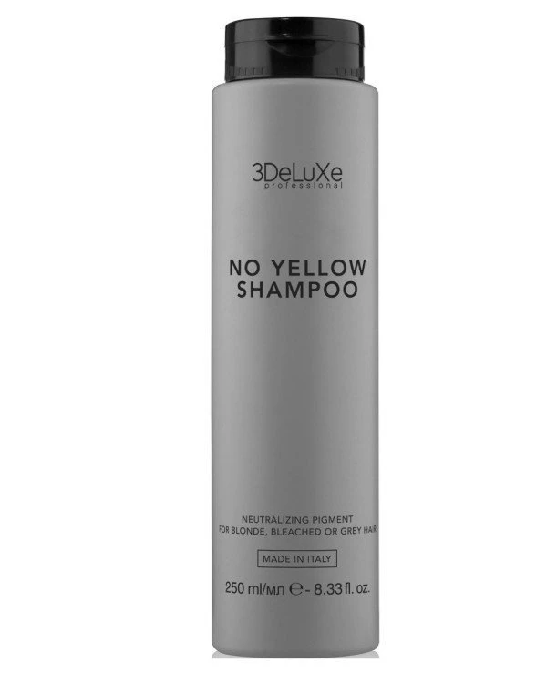 3Deluxe Professional - Шампунь для нейтрализации желтизны No Yellow Shampoo 250 мл