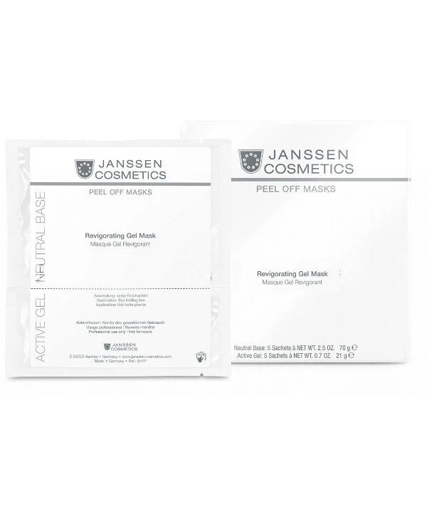 Janssen cosmetics - Омолаживающая двухфазная маска Phytogen Powder Masks Revigorating Gel Mask 