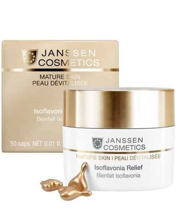Janssen cosmetics - Isoflavone Capsules Mature Skin Isoflavonia Relief 150ml