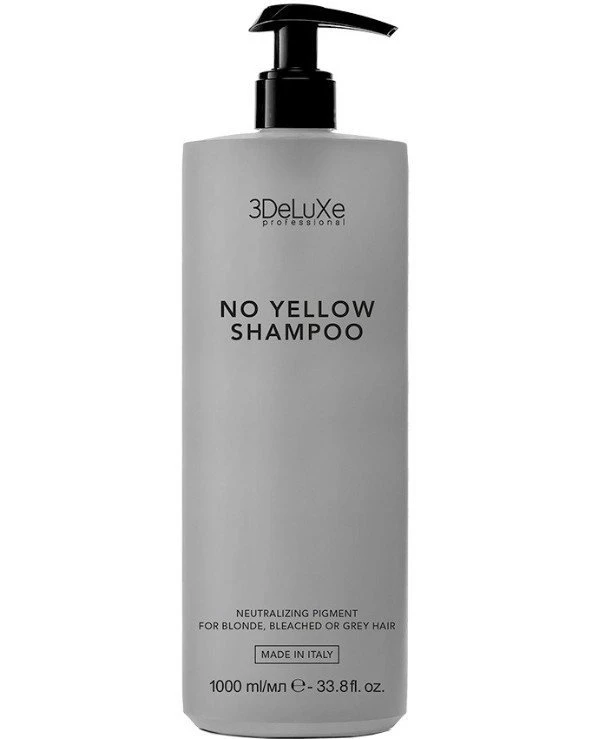 3Deluxe Professional Шампунь для нейтрализации желтизны | No Yellow Shampoo фото, цена, купить