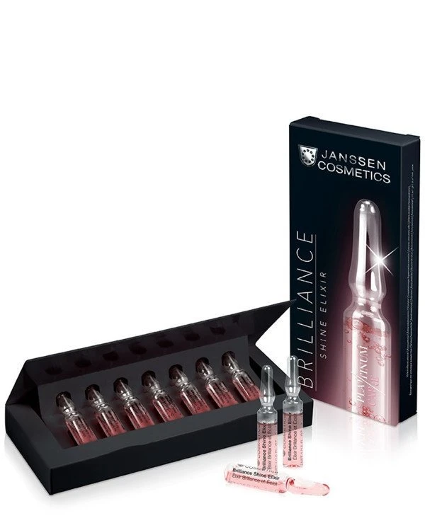 Janssen cosmetics - Эликсир Бриллиантовое сияние Platinum Care Brilliance Shine Elixir 2 мл х 25 шт