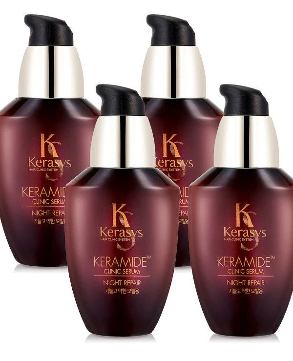 KeraSys Night repairing serum-oil for hair | KERASYS Keramide Clinic Serum Night Repair 1
