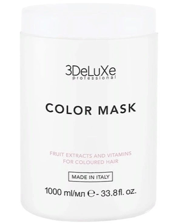 3Deluxe Professional - Маска для окрашенных волос Color Mask 1000 мл