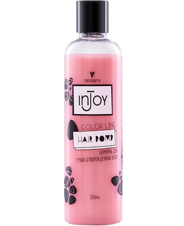 InJoy - Шампунь для сухих и поврежденных волос Color Line Hair bomb Shampoo 250 мл