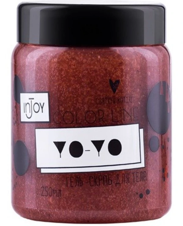 InJoy - Гель-скраб для тела Color Line Yo-yo Gel Scrub 250 мл