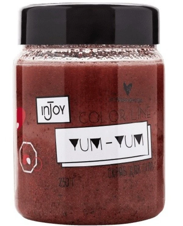 InJoy - Скраб с косточки малины Color Line Yum-Yum Scrub 250 мл