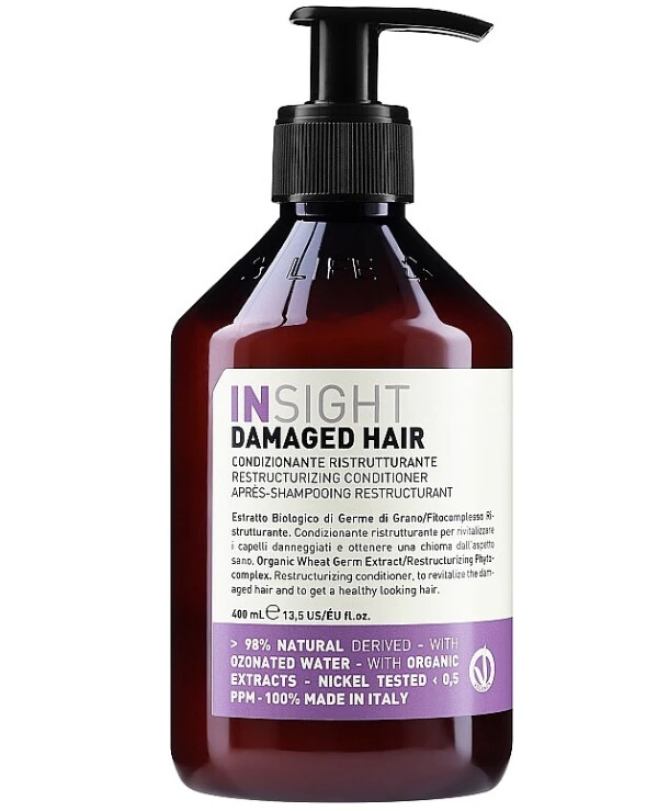 Insight Cosmetics - Кондиционер для восстановления поврежденных волос Damaged Hair Restructurizing Conditioner 400 мл