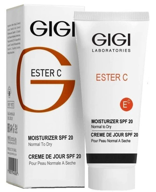 Gigi cosmetics - Дневной увлажняющий крем SPF 20 Ester C Moisturizer Cream SPF 20 200 мл