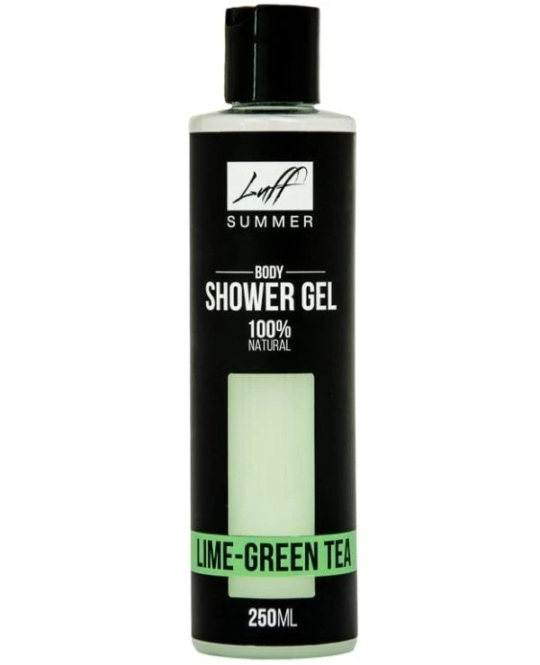 Luff - Гель для душа "Лайм-Зелёный чай" Lime-Green Tea Body Shower Gel 250 мл
