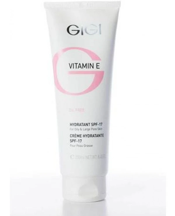 Gigi cosmetics - Зволожувач для жирної шкіри SPF 17 Vitamin E Moisturizer for Oily Skin SPF 17 260 мл