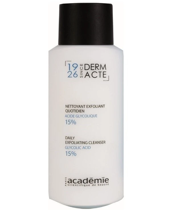 Academie - Exfoliating emulsion with glycolic acid 15% Nettoyant exfoliant quotidien acide glycolique 15% 250ml