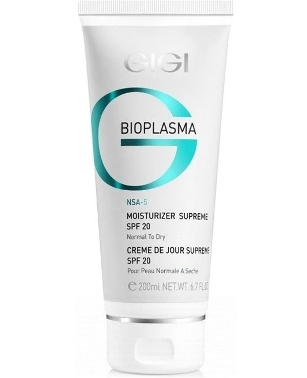 Gigi cosmetics - Крем увлажняющий для нормальной и сухой кожи с SPF-20 Bioplasma Moist Supreme SPF 20 200 мл