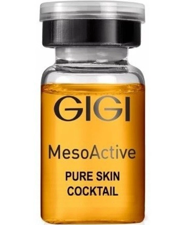 Gigi cosmetics - Мезококтейль "Чистая кожа" Quadro Multy-Application Mesoactive Pure Skin Cocktail 8 мл