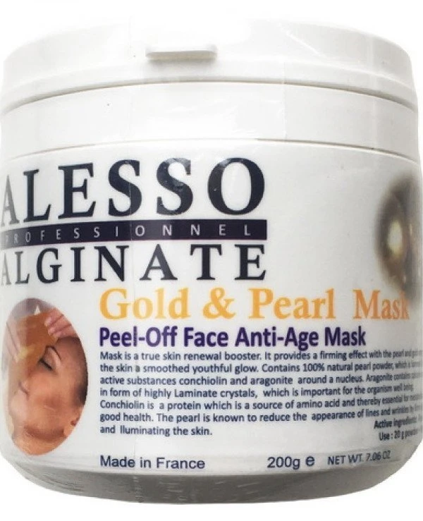 Alesso Alginate Alginate anti-aging mask with gold and pearls | 1
