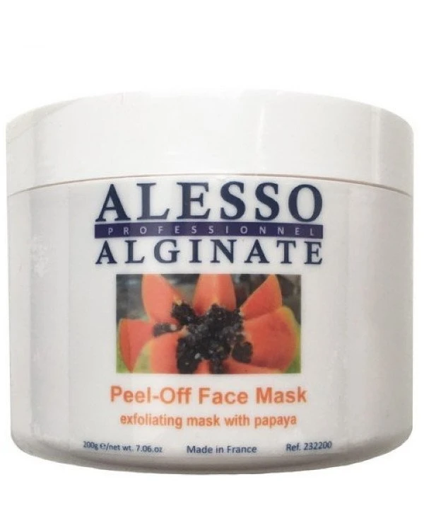 Alesso Alginate Альгінатна маска-пілінг з папаєю | Alesso Peel-Off Face Mask Papaya цена, фото, купить