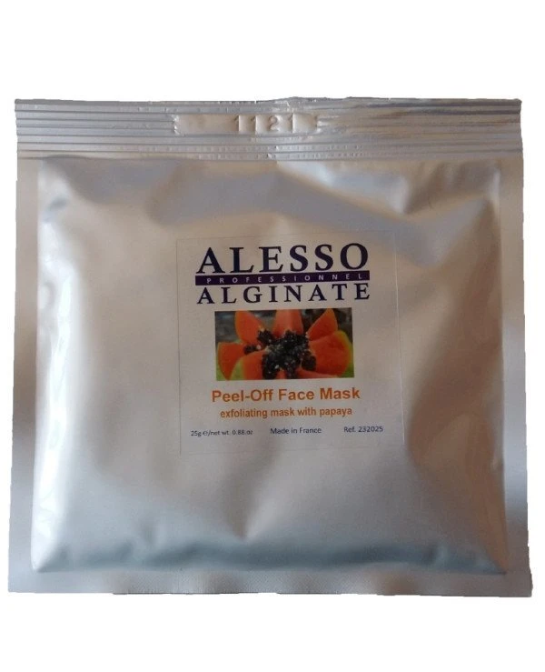 Alesso Alginate - Альгинатная маска-пилинг с папайей Peel-Off Face Mask Papaya 25 г