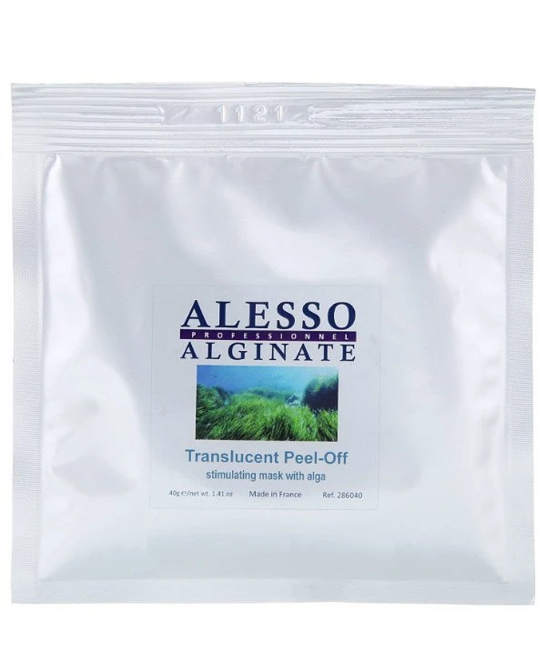 Alesso Alginate Маска-пленка лифтинговая с морскими водорослями | Alesso Translucent Peel-Off Stimulating Mask with Alga цена, фото, купить
