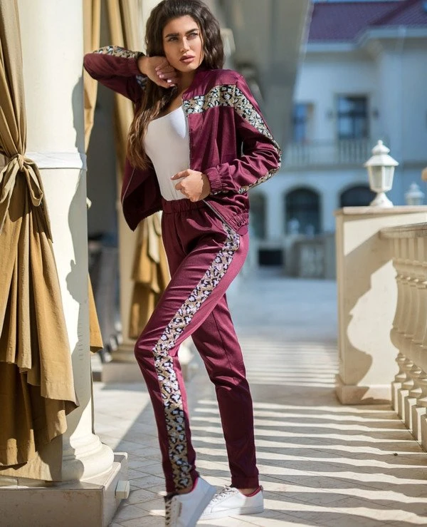 Kristina Great (van gils) Sports suit female Cotton with sequins 860 | 860-5