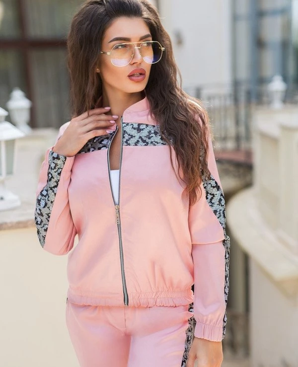 Kristina Great (van gils) Sports suit female Cotton with sequins 860 | 860-1