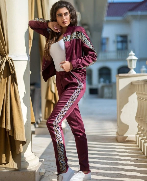 Kristina Great (van gils) Sports suit female Cotton with sequins 860 | 860-5