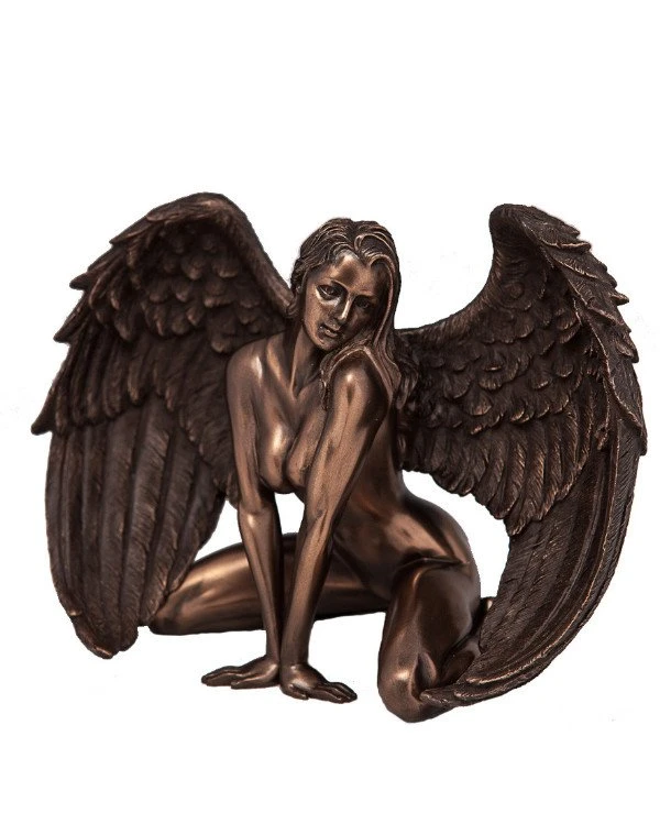 Veronese - Angel statuette (12 cm)  Bronze