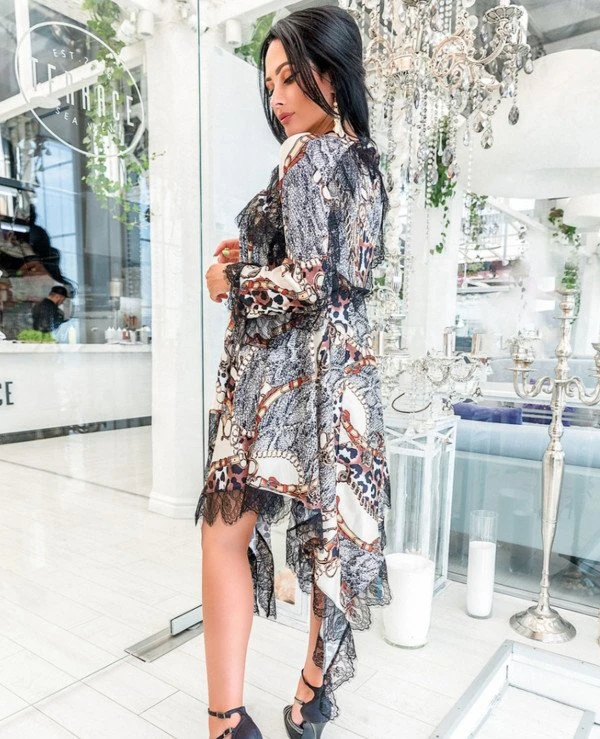 Kristina Great (van gils) Dress with a beautiful top and tails 844 | 844-3
