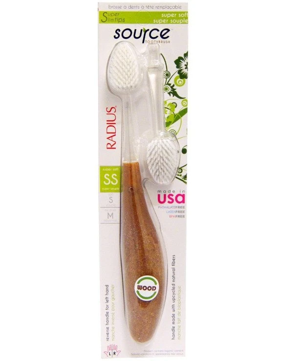 Radius - Зубная щетка со сменной головкой средняя Source Toothbrush 