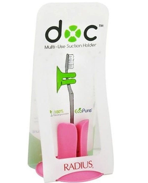 Radius - Крепление для зубной щетки с присоской к стене Doc Suction Holder 