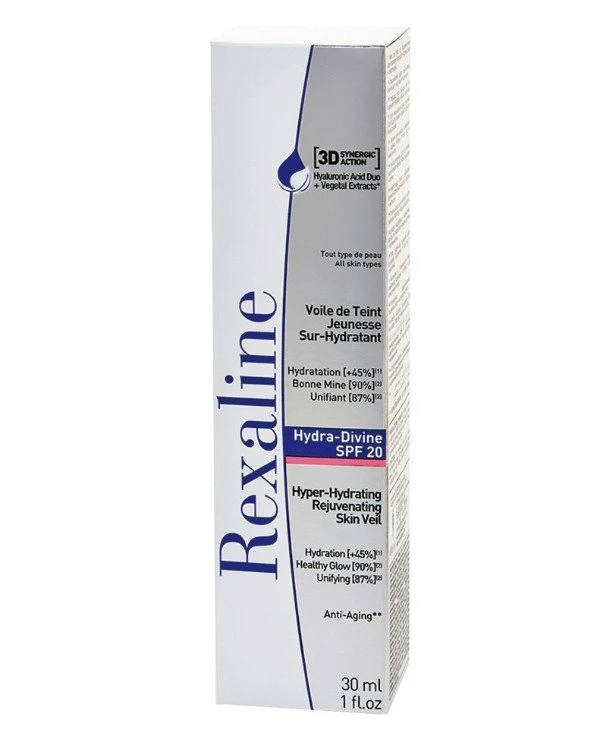 Rexaline Чудо-вуаль для интенсивного увлажнения кожи лица с тональным эффектом СЗФ20 | Hydra-Divine SPF20 фото, цена, купить