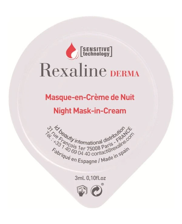 Rexaline Гипоаллергенная ночная маска-крем | Night Mask-in-Cream фото 2, цена, купить