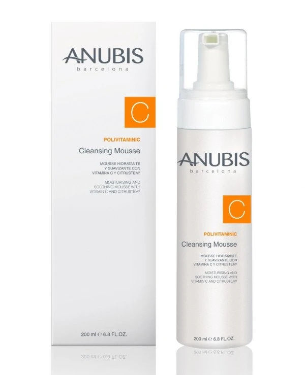 Anubis Barcelona - Очищающий витаминизирующий мусс Polivitaminic Cleansing Mousse 200 мл