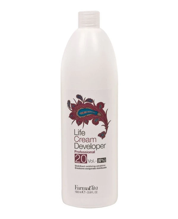 FarmaVita Oxidizing emulsion | FarmaVita Life Color Cream Developer 6% price, photo, buy