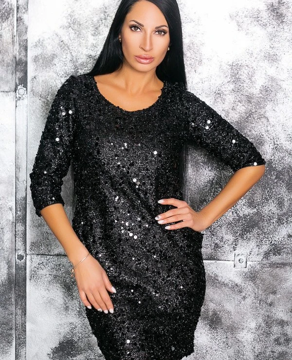 Kristina Great (van gils) Сукня з паєтками 931 | 931-3