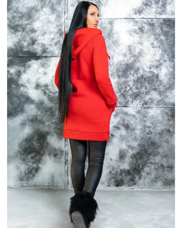Kristina Great (van gils) Stylish tunic 938 44-46 Red | 938-2