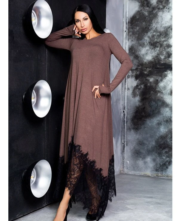 Kristina Great (van gils) Dress with trains 929 44-46 Red | 929-9