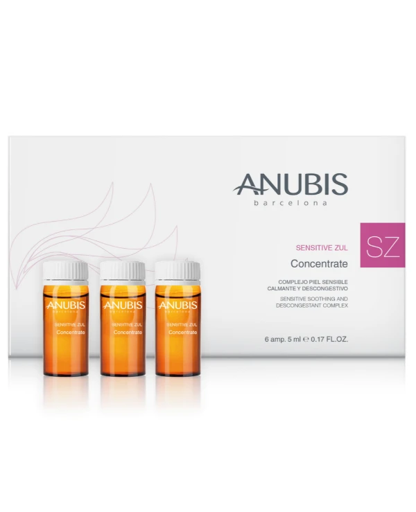 Anubis Barcelona - Интенсивный успокаивающий концентрат для чувствительной кожи Sensitive Zul Concentrate 6 мл