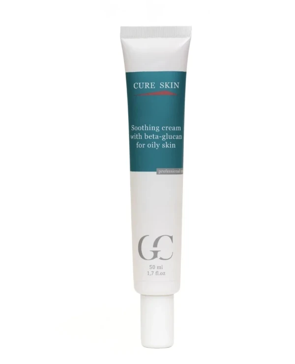 Cure Skin - Beta Glucan Soothing Cream for Oily Skin Cure Skin Soothing cream with beta-glucan for oily skin 50ml