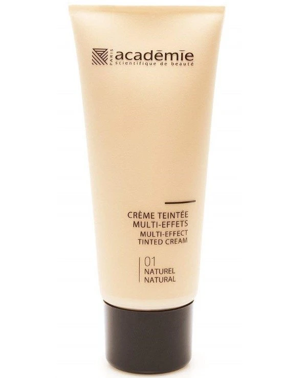 Academie - Multi-effect foundation (tone 1, NATURAL) Creme teintee multi-effets 40ml, 01
