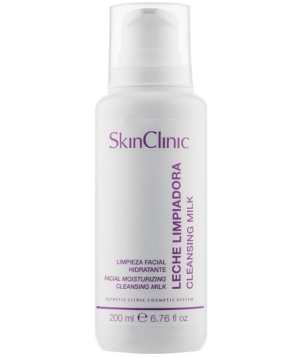 SkinClinic - Молочко очищающее для нормальной и сухой кожи Cleansing Milk 200 мл